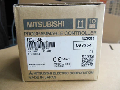 NEW IN BOX MITSUBISHI FX3U-ENET-L PLC FX3UENETL FREE EXPEDITED SHIPPING - Image 1 of 2