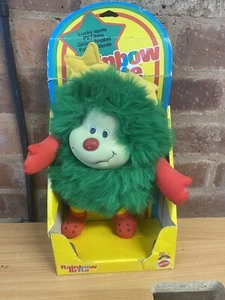 RAINBOW BRITE GREEN LUCKY SPRITE SOFT PLUSH TOY VINTAGE HALLMARK 1983 11” NIB - Picture 1 of 10