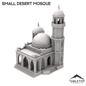 Small Desert Mosque - Fantasy Tabletop Terrain - Picture 1 of 10