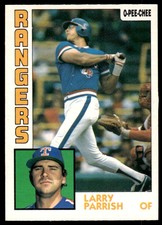 1984 O-Pee-Chee Larry Parrish Texas Rangers #169