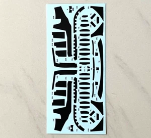 ZoomOn 1:24 Scale Z131 Mercedes AMG GT3 EVO 2020 part set Carbon Fiber Decal Set - Bild 1 von 3