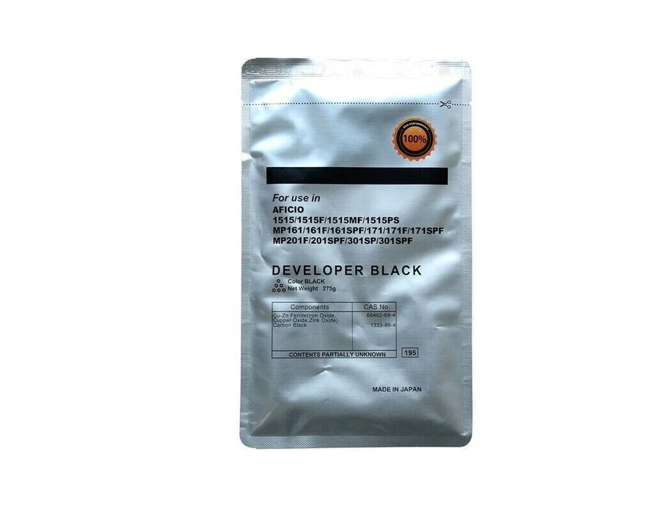 PREMIUM COMPATIBLE DEVELOPER FOR RICOH AFICIO 1515/MP161/MP171/MP201 (275 grams) - Image 1 of 1