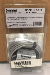 LITLE GIANT CONENSATE ALARM/CONTROL 24VAC LC-210 - BR2 - Picture 1 of 3