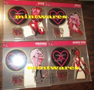 Helluva Boss Pin Up Gold Edged Ozzie Stella Verosika Barbie Wire Standee Set HB - Bild 1 von 2