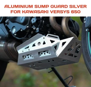 MOTO COUPLE PARE CARTER ALUMINIUM (GUARD MOTEUR) COMPATIBLE AVEC KAWASAKI VERSYS 650 - Photo 1/4