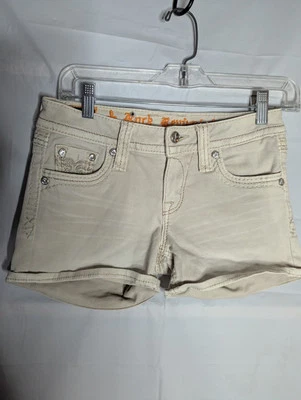 Rock Revival Women's Shorts Size 25 x 3 Beige/Ivory/Cream  - Image 1 of 4