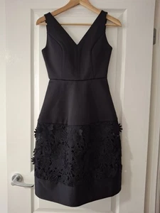 LADIES FOREVER NEW BRAND NEW W/TAG GORGEOUS BLACK DRESS LINED SIZE 6 STUNNING ! - Picture 1 of 18