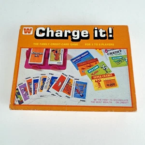 Charge It! De colección 1976 Whitman The Credit Card Juego Instrucciones 99% Completo - Imagen 1 de 10