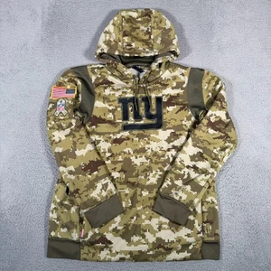 New York Giants Hoodie Mens Large Green Camo Nike Salute to Service Team Issued - Picture 1 of 8