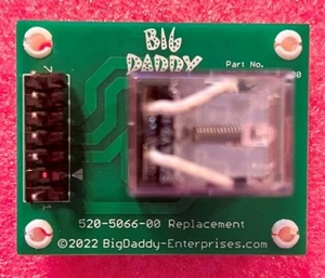 Big Daddy 520-5066-00 24V Relaisplatine für Sega/Stern Flipperautomaten - Bild 1 von 2