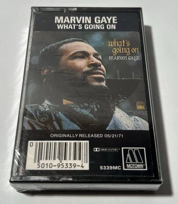 Marvin Gaye What’s Going On Cassette 1971 Motown Records Classic Soul [Sealed] - Image 1 of 4