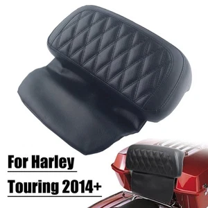 Chopped Tour Pak Pack Trunk Backrest Pad Für Harley Tri Electra Glide Road King - Bild 1 von 9