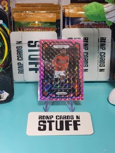 2023-24 Panini Prizm Premier League - Marcus Rashford #45 Pink Mosaic Prizm - Bild 1 von 2