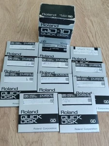 11x QD Roland Quick Disk Data Sound Library Original Made In Japan - Bild 1 von 7