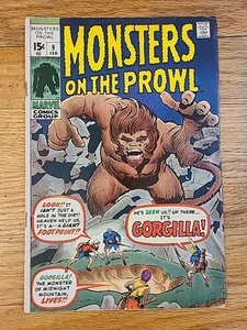 Monsters on the Prowl #9 (Marvel Comics February 1971) Low Grade - Picture 1 of 6