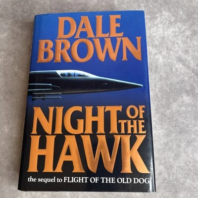 Night of the Hawk by Dale Brown Hardcover 1st Edition 1992 Dust Jacket - Imagem 1 de 4