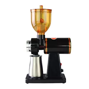 Commercial Electric Coffee Grinder Automatic Burr Mill Bean Home Office Grind - Picture 1 of 9