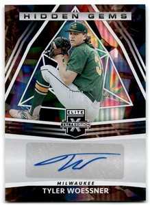 2022 Tyler Woessner Panini Elite Hidden Gems Rookie Auto