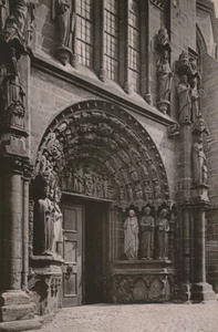 Deutschland Trier Trier Liebfrauenkirche Portal altes Fotokabinett Karte 1890 - Bild 1 von 3
