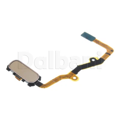 Samsung Galaxy S7 Edge Home button Flex Replacement Part Gold - Image 1 of 3