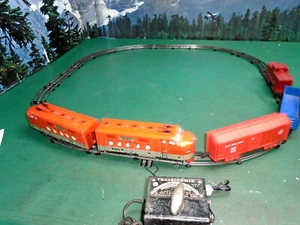 Marx Happi Time, Sears and Roebuck complete O / O27 Diesel Freight Train Set - Picture 1 of 11