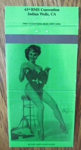 ELVGREN PIN-UP GIRLIE: HAVE A HEART (2001 MATCHBOOK MATCHCOVER) -F17 - Picture 1 of 1
