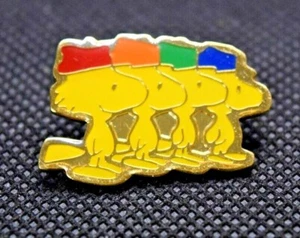 Woodstock Rainbow Hats Peanuts Lapel Pin - Picture 1 of 3
