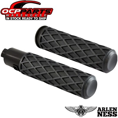 NUEVO ACELERADOR DE MOTOCICLETA ARLEN NESS DIAMANTE NEGRO POR EMPUÑADURAS DE MANILLAR DE ALAMBRE 500-058 Foto 1 de 3