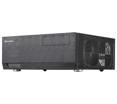 Silverstone SST-GD09B (Black) Grandia Series 358mm Depth HTPC Case - Image 1 of 4