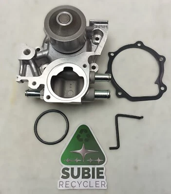 Six Star OEM Quality Turbo Water Pump 3 Port for Oil Cooler Fits Subaru STI - Image 1 of 2