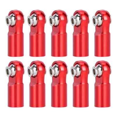 10Pcs Metal M4 Link Tie Rod End Ball Joint For Tamiya CC01 RC Car Upgrade Parts - Image 1 of 4