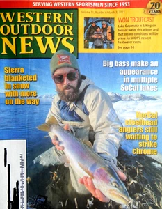 WESTERN OUTDOOR NEWS Newspaper SPORTSMAN MAGAZINE March 3, 2023 FISHING Hunting - Picture 1 of 18