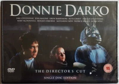 DONNIE DARKO - PATRICK SWAYZE - DIRECTOR'S CUT - REG 2 DVD - NEW & SEALED - Image 1 of 2