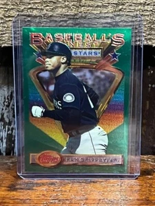 1993 Topps Finest KEN GRIFFEY JR #110 Seattle Mariners HOF GOAT PACK FRESH - Picture 1 of 2