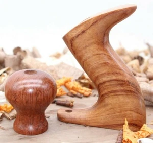 Hand Made African Bubinga Plane Tote & Knob For Stanley No 5 605 Thru 8 608 - Picture 1 of 2