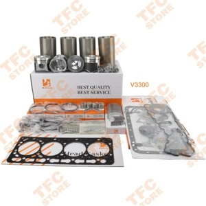 V3300 V3300DI 16V Overhaul Rebuild Kit For Kubota Engine Part Gasket Ring Piston - Picture 1 of 4