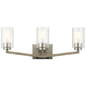 Kichler 45034DAG - Deryn 3 light Bathroom Vanity Light - Distressed Antique Gray - Picture 1 of 3