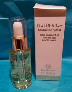 BeautiControl Nutri-Rich Beauticomplex Facial Treatment Oil 1 oz. Full Size - Picture 1 of 1
