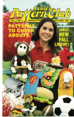 Annie's Pattern Club, Oct-Nov 1981, Patterns to Cheer About - Image 1 of 2
