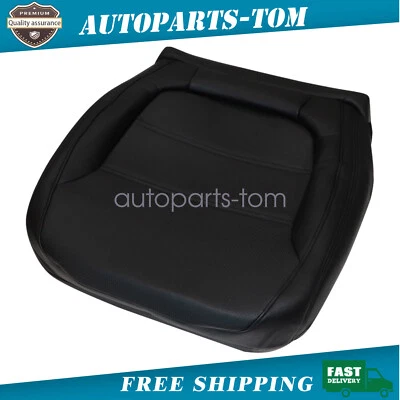 Cubierta de asiento de cuero inferior de pasajero negra para Volkswagen Jetta 2011 2011 2012 Foto 1 de 4