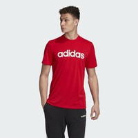 Adidas Designed 2 Move Climalite Logo Tee T-Shirts Men's Short Sleeve Red FM0199