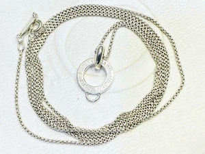 Thomas Sabo Club Charm Sterling Silver Carrier & Fine Necklace Chain 90cm As New - Picture 1 of 5