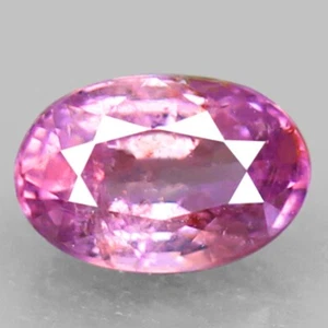 0.84ct.RARE PINK SAPPHIRE MADAGASCAR UNHEATED GEMSTONE OVAL SHAPE - Picture 1 of 5