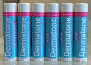 Bálsamo labial Dermatone edición limitada esquí primavera FPS 30 (6) 0,15 oz cada uno - Imagen 1 de 3
