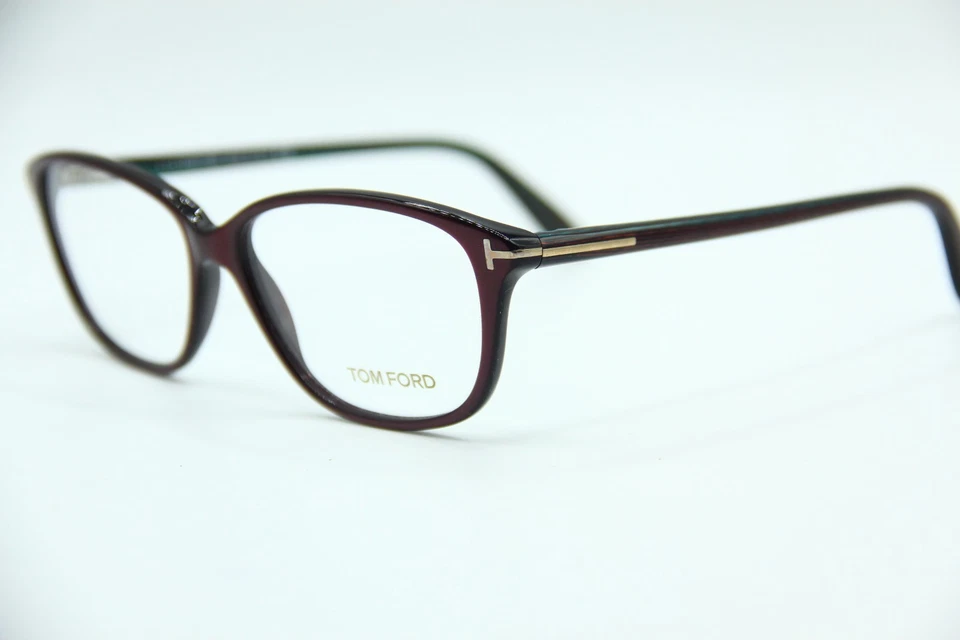NUEVAS GAFAS TOM FORD TF 5316 072 PÚRPURA AUTÉNTICO RX TF5316 54-14 CON ESTUCHE Foto 1 de 4