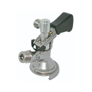 Zapfkopf Keg Verschluss Flach Fitting seitlicher Ausgang (Thekenanstich) - Bild 1 von 2