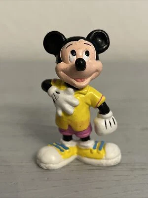 MICKEY MOUSE CASUAL 2” FIGURA DE ACCIÓN DISNEY DE COLECCIÓN JUGUETE DE APLAUSOS DE PVC (USADO) Foto 1 de 4