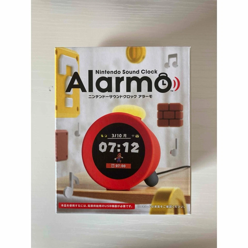 Nintendo Sound Clock Alarmo Official Alarm w/ Box Japan Limited Edition New - Image 1 of 4