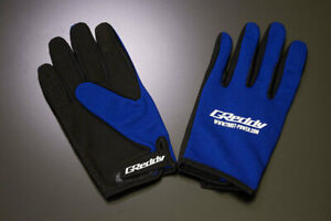 Genuine GReddy SMALL Workshop Mechanics Drivers Work Gloves Blue Trust New JDM