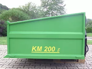 Heckcontainer, Kippmulde, Traktor, Schlepper, KM 200 s - Bild 1 von 12